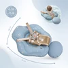 Hipo SIPO pripučiamas plaukimo ratas kūdikiams vaikams 6-36 m 11–18kg mėlynas SWM103TR