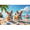 Trefl Dėlionė 100 vnt. - Corgi šuniukai