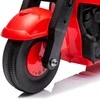 AIYAPLAY automobilis su čiuožyklomis, automobilis su muzika, vaikiškas automobilis, vaikiškas automobilis su burbuliukais 2-5 metų vaikams, maksimali apkrova 30 kg raudona 80 x 35,5 x 42 cm