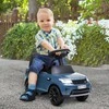 AIYAPLAY Land Rover vaikiškas elektrinis automobilis 2 in 1 6V vaikiškas automobilis su slankiojimo režimu, muzika, garsinis signalas, elektrinė transporto priemonė, slankiojantis automobilis, slankiojanti transporto priemonė su žibintais, 3 km/h, 1,5-5 metų vaikams, šviesiai mėlynos spalvos