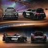AIYAPLAY Mercedes elektrinis automobilis vaikams, 12V baterija, LED žibintai, muzikos funkcija, garsinis signalas, 3-8 metai, juodas