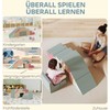 AIYAPLAY Minkštų žaidimų kaladėlių rinkinys kūdikiams, 2 dalys, dirbtinė oda, putplastis, laipiojimui, statyboms, žaidimams, spalvingas
