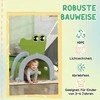 AIYAPLAY šliaužiojimo tunelis vaikams, žaidimų tunelis 194 cm, krokodilo dizainas, vaikiškas tunelis, 3-6 metų vaikams, plastikas, vidaus ir lauko naudojimui, žalias