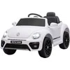 AIYAPLAY vaikiškas elektrinis automobilis 12V vaikiškas automobilis su 2.4G nuotolinio valdymo pulteliu, muzika, garso signalas, elektrinis automobilis su LED žibintais, USB/MP3 jungtis, 3-5 km/h, 3-5 metų vaikams, baltas