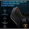 AIYAPLAY vaikiškas elektromobilis, 12 V, su 2,4 G nuotolinio valdymo pultu, muzika, amortizatoriais, žibintais, USB/MP3 jungtimi, atbulinės eigos funkcija, 3-5 km/h, vaikams nuo 3-5 metų, pilkas