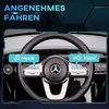 AIYAPLAY vaikiškas elektrinis automobilis 12V vaikiškas automobilis su nuotolinio valdymo pulteliu, muzikinis, elektrinis automobilis su šviesomis, USB/MP3 jungtis, atbulinės eigos funkcija, iki 5 km/h, skirtas 3-6 metų vaikams, juodas