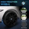 AIYAPLAY vaikiškas elektrinis automobilis, vaikiškas automobilis su 2.4G nuotolinio valdymo pulteliu, pakaba, elektrinis automobilis su MP3, USB, LED šviesa, 3-5 metų, baltos spalvos