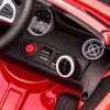 AIYAPLAY vaikiškas elektrinis automobilis, 12V vaikiškas automobilis su 2.4G nuotolinio valdymo pultu, muzikiniu USB, LED žibintais, elektrinis automobilis su garso signalu, saugos diržu, 3-5 km/h, skirtas 3-6 metų vaikams, raudonos spalvos
