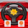 AIYAPLAY vaikiškas elektromobilis, 12V gaisrinės automobilis su muzika, garsiniu signalu, žibintais, švelnaus starto sistema, 3 km/h, 3–5 metų vaikams, raudonas