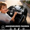 AIYAPLAY vaikiškas elektromobilis, „Mercedes“ dizainas, 12 V varikliai, nuotolinio valdymo pultas, LED žibintai, muzika, 3–6 metų vaikams, juodas