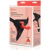 B-VIBE PRADEDANČIŲ DIRŽŲ RINKINYS SU 5 COLIAIS SILIKONINIU DILDO KAIŠČIU