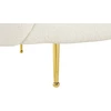 Beliani 2 asmenų sofa LOEN Boucle balta
