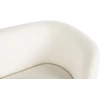 Beliani 2 asmenų sofa LOEN Boucle balta