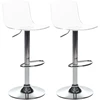 Beliani 2 baro kėdžių komplektas IMOLA, besisukančios, skaidrios