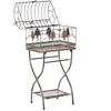 Beliani 2 lentynų komplektas SICILY metalinis 122/90 cm 43/37 cm juodas