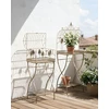 Beliani 2 lentynų komplektas SICILY metalinis 122/90 cm 43/37 cm juodas