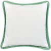 Beliani 2 sodo pagalvėlių rinkinys MEADOW Augalų raštas 45 x 45 cm Žalias