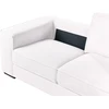 Beliani 2-vietė sofa VIKRAN, velvetinis audinys, balta
