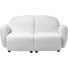 Beliani 2 vietų sofa JULE, Boucle, balkšva