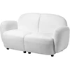 Beliani 2 vietų sofa JULE, Boucle, balkšva
