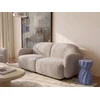 Beliani 2 vietų sofa JULE Bouclé, smėlio spalvos