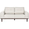 Beliani 2 vietų sofa LAURILA šviesiai smėlio spalvos