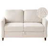 Beliani 2 vietų sofa MARE Boucle smėlio spalvos