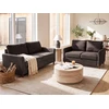 Beliani 2 vietų sofa MARE, tamsiai ruda