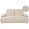 Beliani 2 vietų sofa NACKA Boucle smėlio spalvos