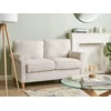 Beliani 2 vietų sofa RONNEBY smėlio spalvos