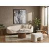 Beliani 2 vietų sofa SAVAR, Boucle, smėlio spalvos