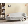 Beliani 2 vietų sofa SAVAR, kreminė balta
