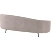 Beliani 2 vietų sofa SAVAR, ruda