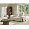 Beliani 2 vietų sofa VINLIDEN iš Boucle audinio, balta
