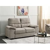 Beliani 2 vietų sofa VOGAR šviesiai ruda