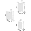 Beliani 3 lagaminų rinkinys MYNTIS violetinis