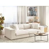 Beliani 3-vietė sofa GLORVIKA II, kreminė balta