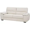 Beliani 3-vietė sofa VOGAR šviesiai smėlio spalvos
