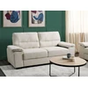 Beliani 3-vietė sofa VOGAR šviesiai smėlio spalvos