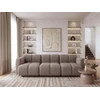 Beliani 3 vietų modulinė sofa MAKSABERG, smėlio pilkos spalvos