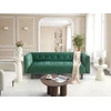 Beliani 3 vietų sofa BYSKE žalia