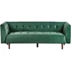 Beliani 3 vietų sofa BYSKE žalia