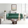 Beliani 3 vietų sofa BYSKE žalia
