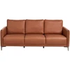 Beliani 3 vietų sofa CILENS Aukso ruda