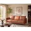 Beliani 3 vietų sofa CILENS Aukso ruda