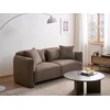Beliani 3 vietų sofa EKENES ruda