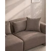 Beliani 3 vietų sofa EKENES ruda