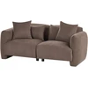Beliani 3 vietų sofa EKENES ruda