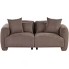 Beliani 3 vietų sofa EKENES ruda