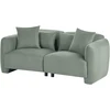 Beliani 3 vietų sofa EKENES šviesiai žalia